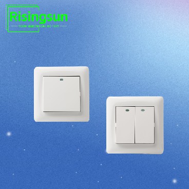 Z10 Series White PC  Saso GCC CE ROHS certificated wall switch and socket